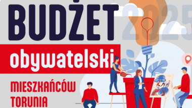 Fragment plakatu budżetu obywatelskiego 2025.